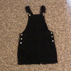 Overall Denim Dress